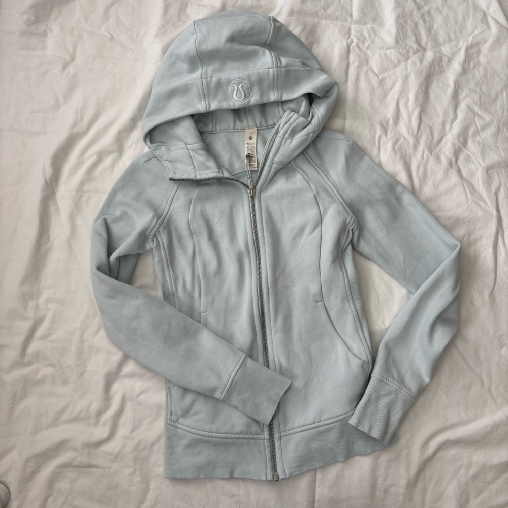 Lululemon Blue Full Zip Scuba